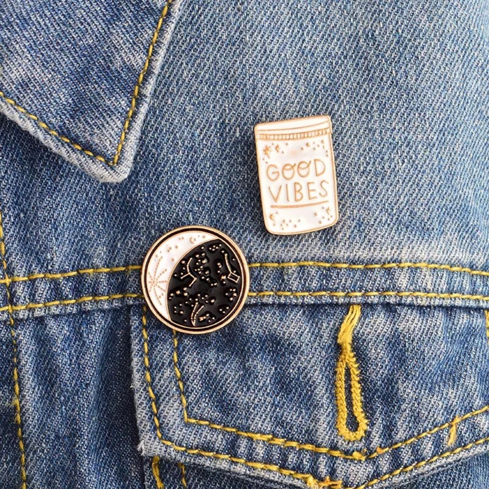 Boho Good Vibes Constellation Pin Set - Picture 2 of 5